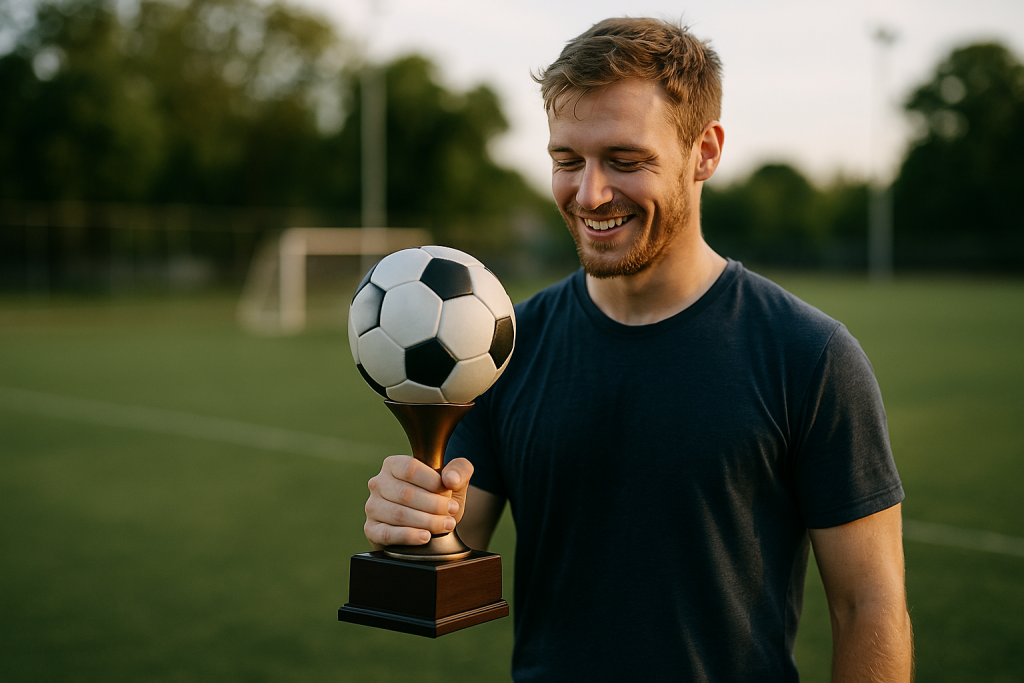 Celebrating Milestones with a Ball Holder: The Perfect Trophy Choice